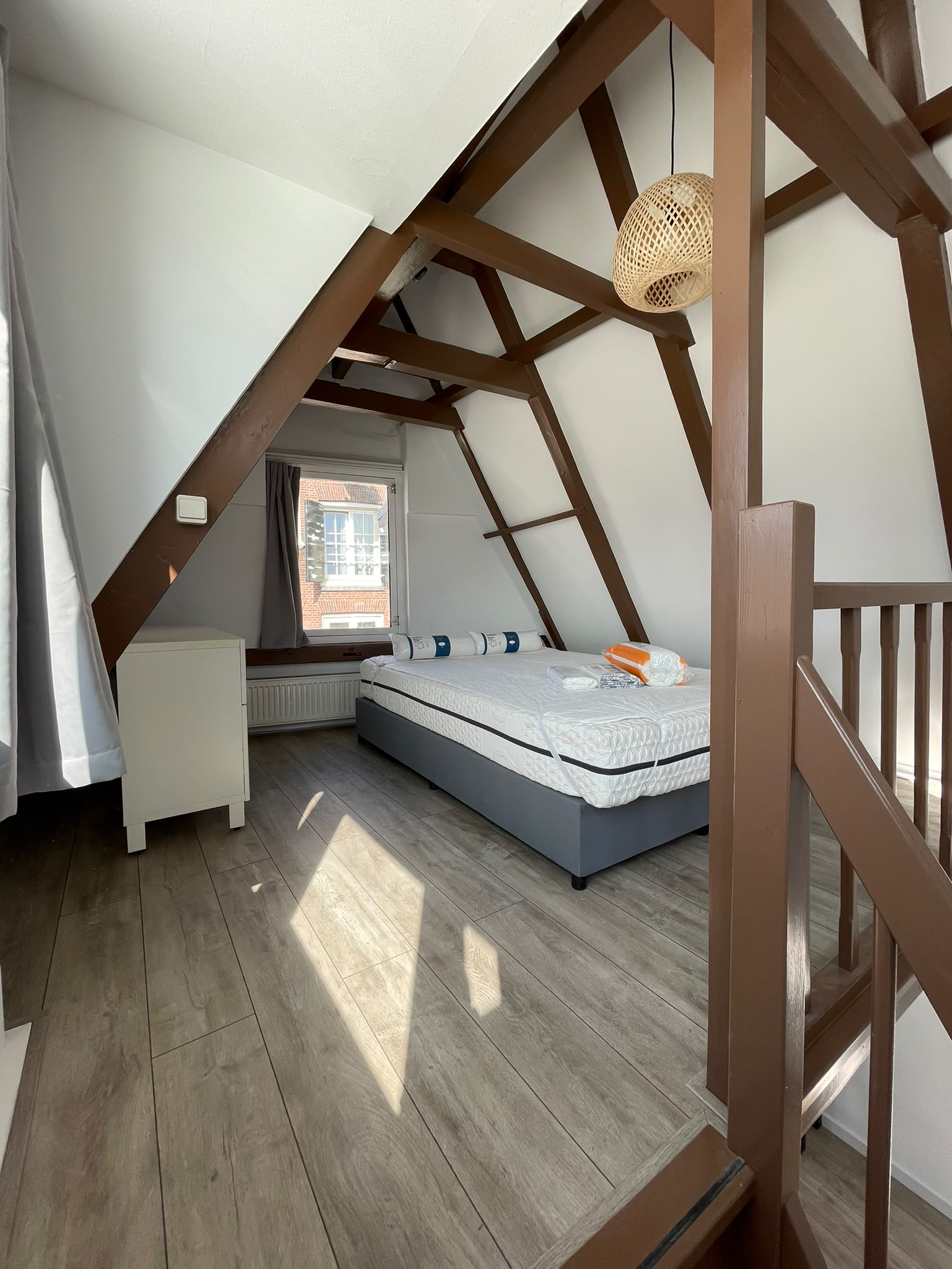 Slaapkamer onder het dak